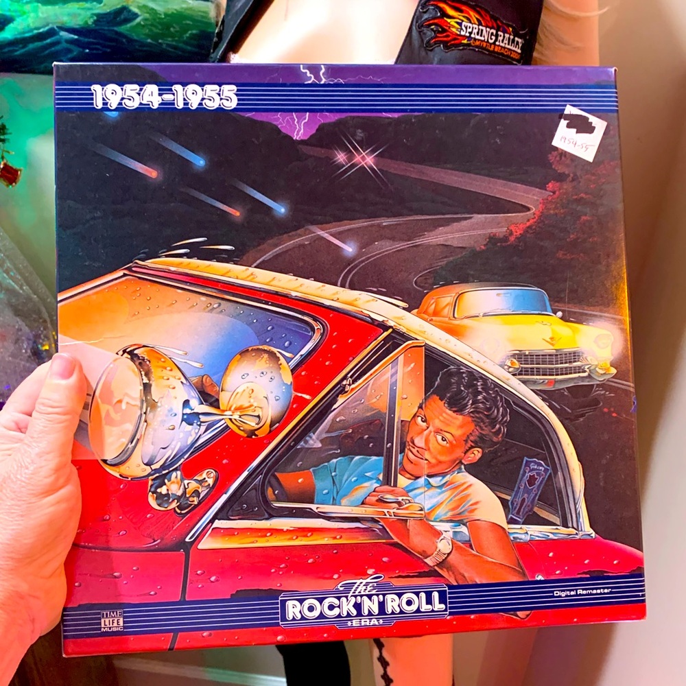 The Rock & Roll Era 1954-55 2-LP Box Set 33rpm Vinyl Albums Time-Life OP-2535